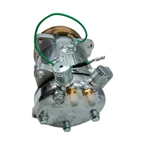 SD5H14HD A/C Compressor 425-963-A230 for Komatsu Excavator PC200-6LC PC210LC-6LC PC220LC-6LC PC250LC-6LC PC300LC-6LC PC400LC-6LC — 2