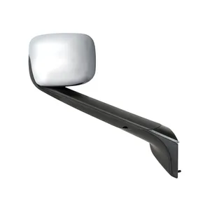 42845-UP CHROME HOOD MIRROR WITH HEATED LENS FOR 2018-2024 FREIGHTLINER… — 3