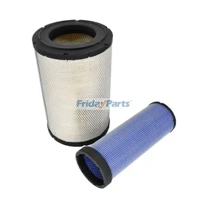 Air Filter Kit 4286128 4286130 for Hitachi Excavator EX100-5 EX200-3 EX200-5 EX220-2 EX270-5 EX300-3 EX60-3 — 2