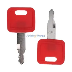 5 Pcs Ignition Key H800 AT194969 AT147803 for John Deere Excavator 110 120 130G 135C 17D 180 190 210 190DW 220DW 180CW 27C — 3