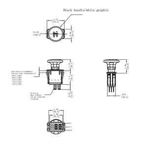 PTO Switch 430-095 95-7489 93-9998 for Exmark Toro Garden Tractors TimeCutter Pro-Line 520L 523D 522 xi Z380 Z420 Z480 Z380 74403 74405 74406 74407 74420 74433 74601 74602 — 4