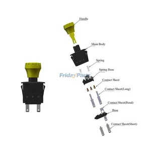 PTO Switch 430-205 430205 for Stens Delta — 3