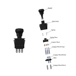 PTO Switch 725-04174 925-04174 6201-344 for CubCadet RZT42 RZT50 RZT54 MTD Delta Toro Troy-Bilt Most Big Red Horse Big Red Mustang Colt and Mustang RZT — 7