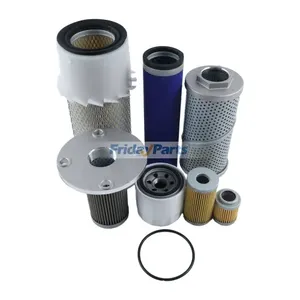 Filter Kit L4294846 4341988 for Isuzu Engine 4LE1 Spec PA14 Hitachi Excavator EX50U — 2
