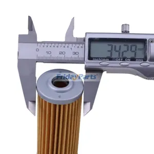 2 Pieces Fuel Filter 4376643 for Hitachi Excavator X27U EX30U EX35U EX50U ZX30U ZX35U ZX55UR — 5