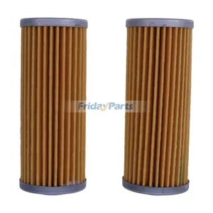 2 Pieces Fuel Filter 4376643 for Hitachi Excavator X27U EX30U EX35U EX50U ZX30U ZX35U ZX55UR — 2