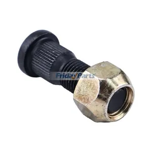 6PCS Bolt & Nut 43812-23320-71 for Toyota Engine 1DZ 1ZS 4Y 3Z Forklift 02-7FD20 02-7FD25 02-7FD30 02-7FDJ35 02-7FG20 02-7FG25 02-7FG30 — 3