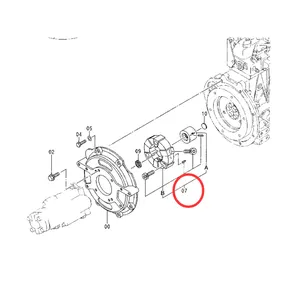 Coupling Assembly With Hub 4402125 for Hitachi Excavator EX30UR-3 EX40UR-3 EX55UR-3 ZX40 ZX40U ZX50 — 3