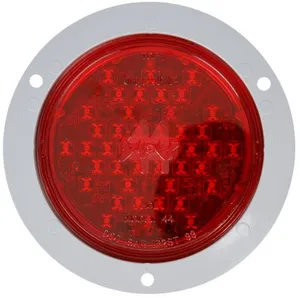 4" Round Red LED Light
