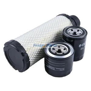 Maintenance Filter Kit for Yanmar 3TNV88-BNHB Engine John Deere 35D 27D Compact Excavator — 5