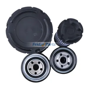Maintenance Filter Kit for Yanmar 3TNV88-BNHB Engine John Deere 35D 27D Compact Excavator — 7