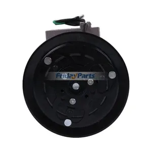 DKS15CH Air Conditioning Compressor 4456130 for Hitachi Excavator ZX200 ZX210W ZX230 ZX270 ZX330 ZX350W — 6