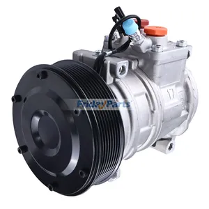 12V 8PK 10PA17C A/C Compressor 447200-4930 447200-4932 447200-5031 for John Deere Tractor 5310N 5410 5420 5510 5525 6403 6603 7200 7400 7720 7820 8100 8120 8210