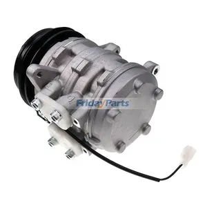 10P08E A/C Compressor 447200-7443 for Kubota Tractor M4900 M5700 M6800 M8200 M9000 — 6