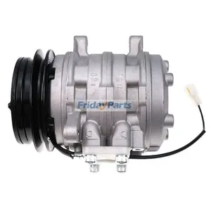 10P08E A/C Compressor 447200-7443 for Kubota Tractor M4900 M5700 M6800 M8200 M9000 — 2