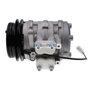 10P08E A/C Compressor 447200-7443 for Kubota Tractor M4900 M5700 M6800 M8200 M9000 — 4