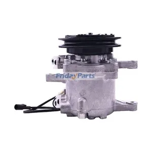 12V SV07E 1PK 111mm A/C Compressor 447280-3081 for Kubota SSV65C SVL90C KX040-4 U55 — 4