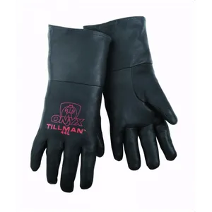 1 Pair of Tillman Large Top Grain All Onyx Kidskin Welding Gloves P/N 44L