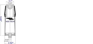 Dayton Parts 453-7014L Air Spring — 5