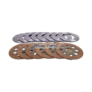 1 Set Clutch Disc 458/20289 & 458/20353 for JCB Backhoe Loader 2CX — 2
