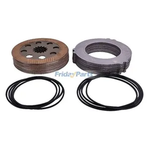 Brake Friction Counter Plates and Seals Set BRL40-0252 for JCB Backhoe Loader 1400B 1550B 1600B 1700B 214 215 3CX 3D 3DX 4C — 3