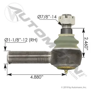 Automann 462.ES187R Tie Rod End