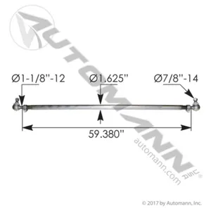 Automann 463.DS9848 Cross Tube Assembly Watson & Chalin