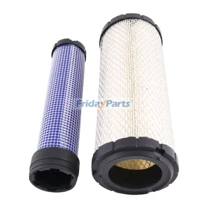 Air Filter Set 46438 & 42985 for Wix Replaces P821575 & P822858 — 4