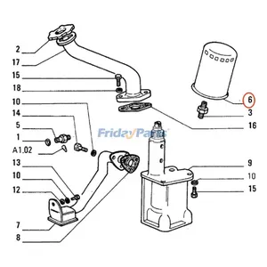 Oil Filter 4648371 for New Holland 3010S 4010S 5010S Fiat 70-66 F 55-56 70-66 80-88 65-56 60-86 65-88 Tractor — 2