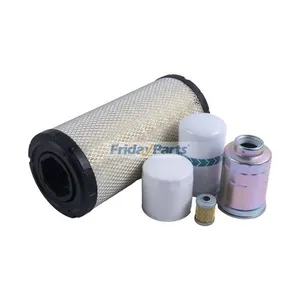 Maintenance Filter Kit for Yanmar Engine 3TNV88 Hitachi Excavator ZX35U-2 ZX35U-2U — 3