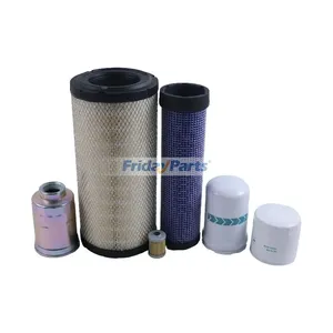 Maintenance Filter Kit for Yanmar Engine 3TNV88 Hitachi Excavator ZX35U-2 ZX35U-2U