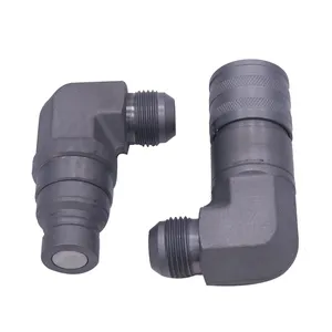 Male & Female Hydraulic Coupler Kit 7246795 7246781 for Bobcat Loader A300 653 753 853 963 S130 S185 S205 S300 S530 S630 S750 S850 T190 T200 T320 T550 T595 T740 — 2