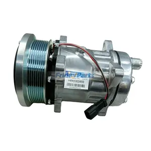 SD7H15 A/C Compressor 89824775 9824775 for Fiat G170 G190 G210 G240 New Holland 8970 8670A 8770A 8870A 8670 8970A 8770 8870 Tractor