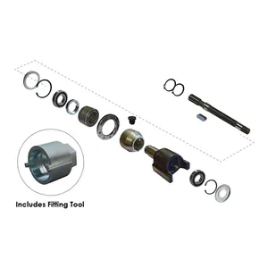 Complete Front Axle Drive Shaft Kit for New Holland T6/T7 Series and Case IH Puma/Steyr CVT Tractors