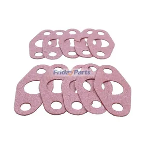 10 Pieces Turbo Oil Drain Gasket 4891288 for Cummins Engine 4B3.9 B6.7 ISB5.9 ISD4.5 QSB5.9 Hyundai HL740-7 HL760-9 110D-9 160D-9 HW140 R260LC-9A — 4