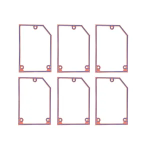 6 Pcs Rocker Lever Cover Gasket 4920076 for Cummins Engine K19 KTA19 QSK19