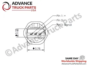 4928594 ATP Pressure Sensor w/Pigtail — 3