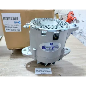 CUMMINS 4938600 ALTERNATOR 4938800 4988377 28V 45A 6N9294 6N-9294 COMPLETE WITH PULLEY — 3