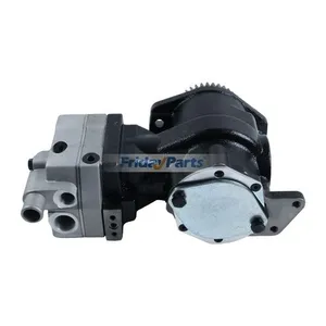 Air Brake Compressor Wabco 9111545150 for Cummins 6BT 6CT 6CT8.3 QSB Ottawa C50 Engine — 6