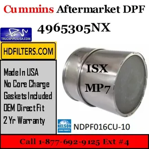 4965305NX Cummins-Volvo-Mack ISX MP7 Diesel Particulate Filter DPF