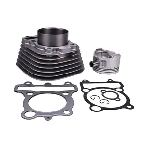 Cylinder Piston Gasket Top End Kit 4BD-11310-01-00 for Yamaha ATV Timberwolf 250 92-00 Bear Tracker 250 99-04 — 4