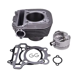 Cylinder Piston Gasket Top End Kit 4BD-11310-01-00 for Yamaha ATV Timberwolf 250 92-00 Bear Tracker 250 99-04 — 2