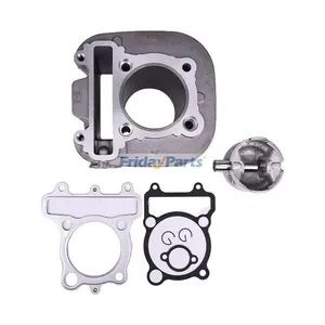 Cylinder Piston Gasket Top End Kit 4BD-11310-01-00 for Yamaha ATV Timberwolf 250 92-00 Bear Tracker 250 99-04 — 4