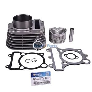 Cylinder Piston Gasket Top End Kit 4BD-11310-01-00 for Yamaha ATV Timberwolf 250 92-00 Bear Tracker 250 99-04