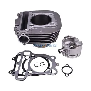 Cylinder Piston Gasket Top End Kit 4BD-11310-01-00 for Yamaha ATV Timberwolf 250 92-00 Bear Tracker 250 99-04 — 3