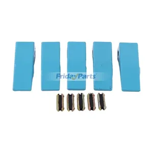 5 Set 230SP Bucket Tooth & 23FP Pin for John Deere CASE JCB Mini Excavator Loader — 4