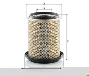 Luftfilter Original MANN-FILTER C21461 - Vergleichsnummer Renault 5000809894, 5021188180 — 2
