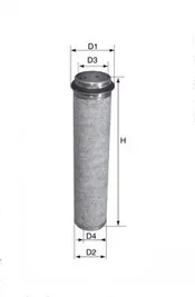 Air filter / Élément filtrant air FA2 – MDD — 3