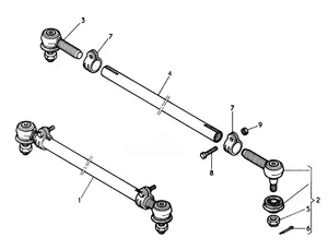 Tie-rod end / Rotule de bielle D27 M24x1.5 PAG — 3