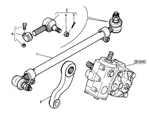 Tie-rod end / Rotule de bielle D27 M24x1.5 PAG — 3